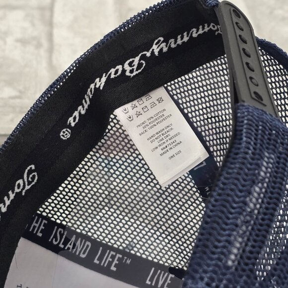 NWT TOMMY BAHAMA “Tip Your Cap” Marlin Logo‎ Trucker Hat - Picture 10 of 10